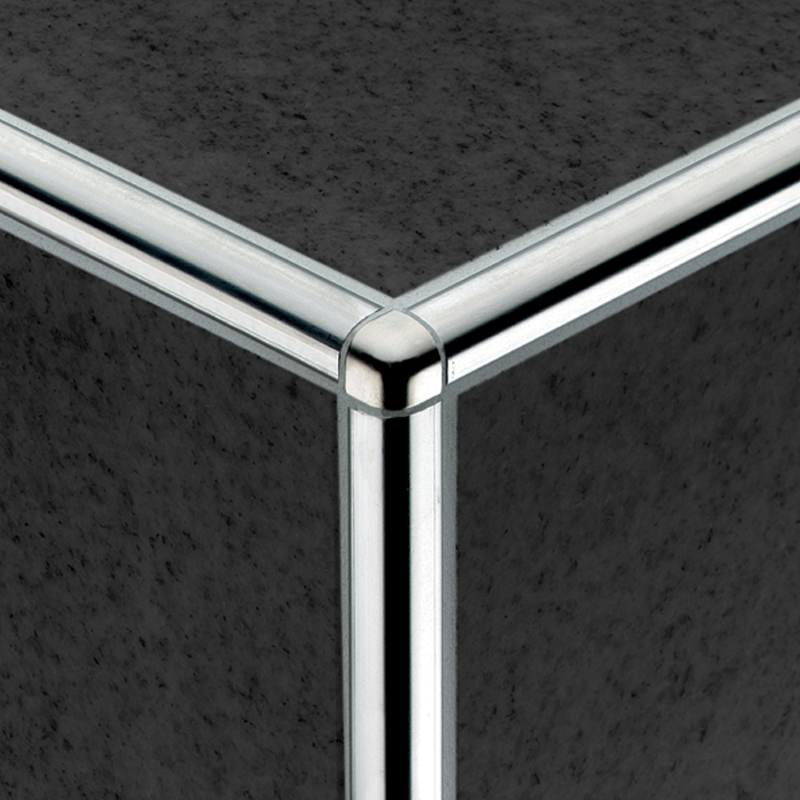 Round Edge RONDECMC Chrome Plated Brass By Schluter Premium Tile Trim